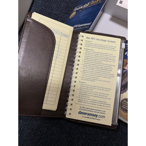 Financial Peace University 16 Audio CD set w Brown Case 2008 Envelope System +++ - Picture 8 of 16